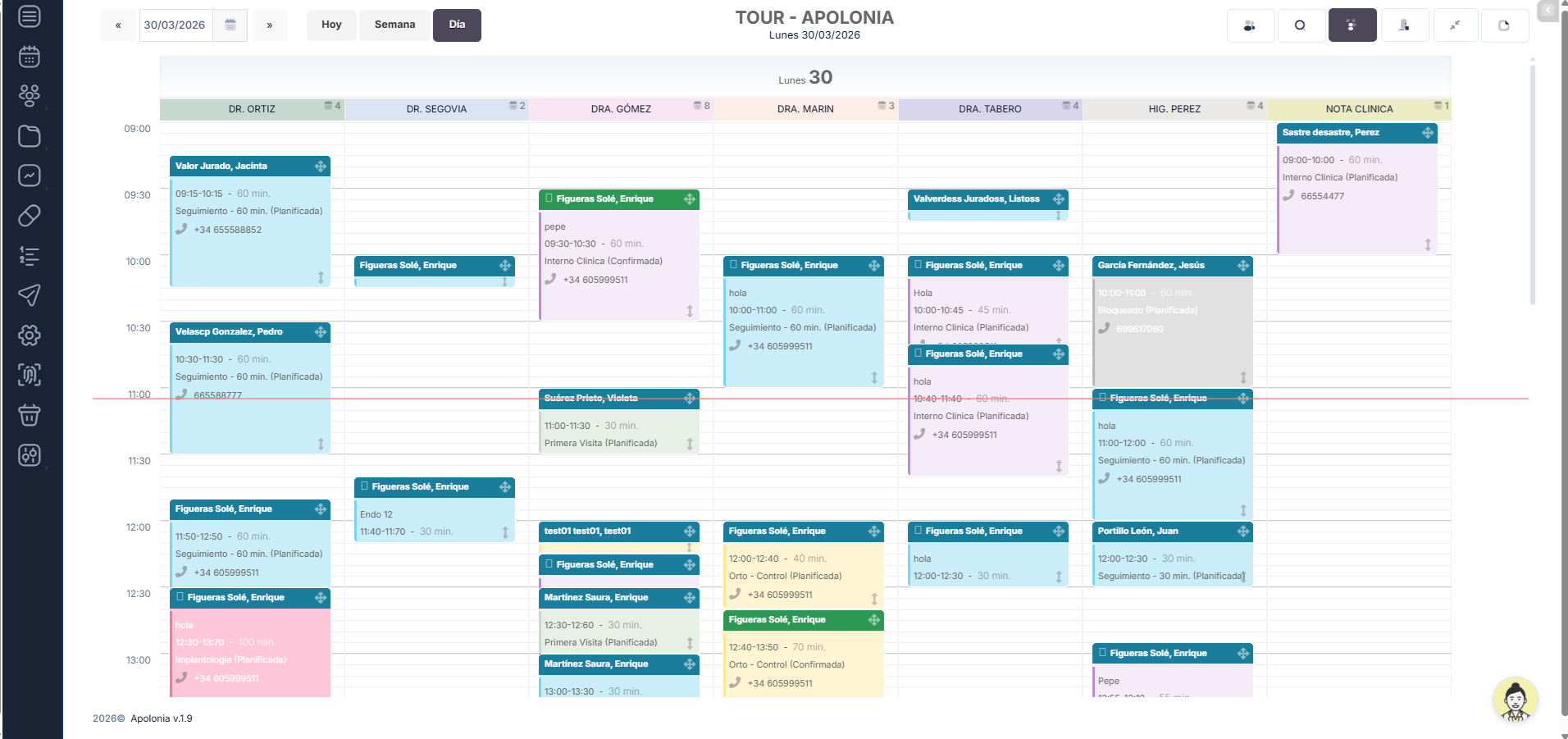 Funcionalidades software dental